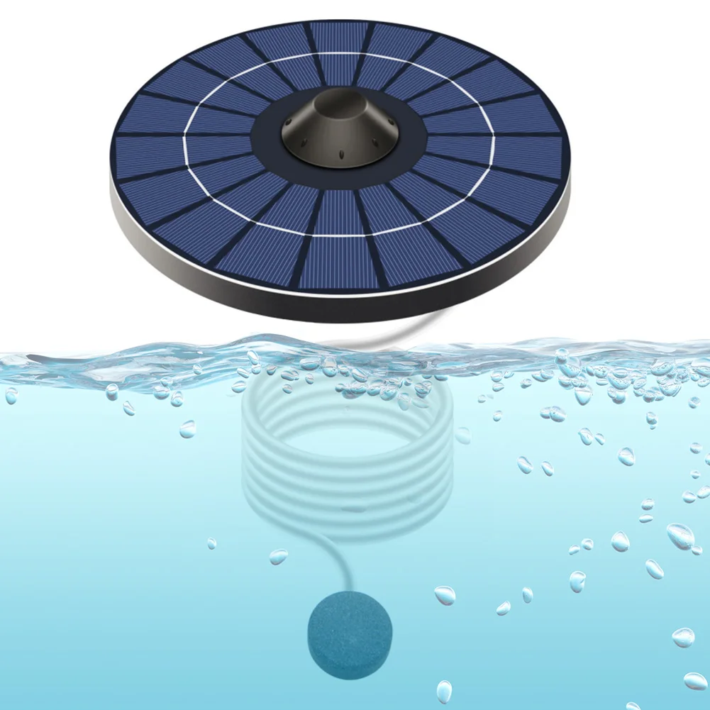 Aquarium Fish Escape - Solar Floating Pond Aerator Pond Oxygen