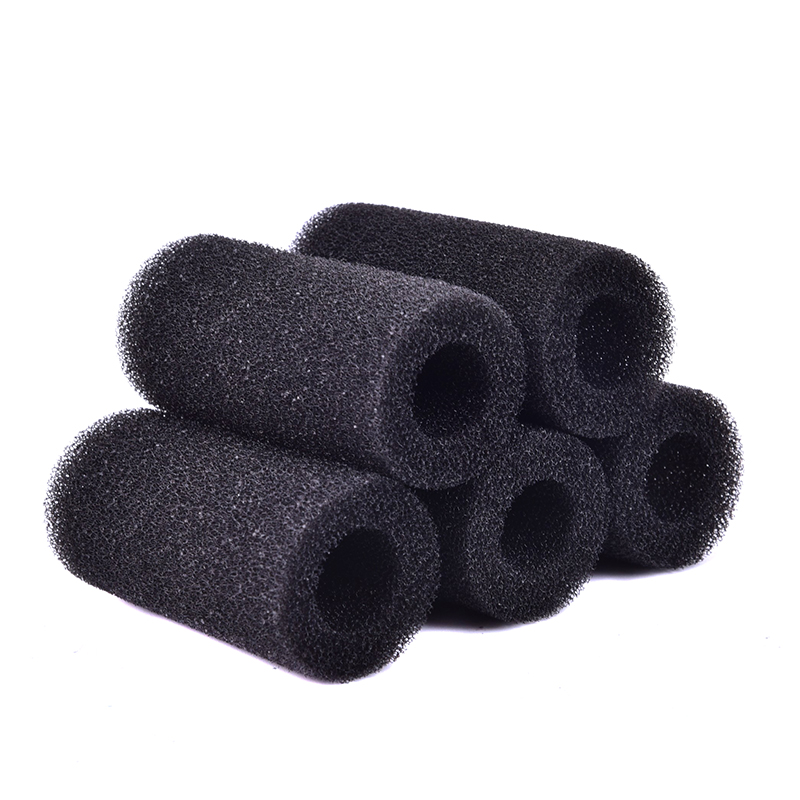 Aquarium Fish Black - 5Pcs L Size Black Sponge Aquarium