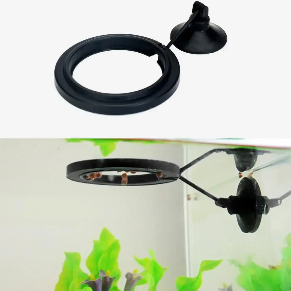 Aquarium Fish Escape - Feed Suction Cup Aquarium Feeding Ring
