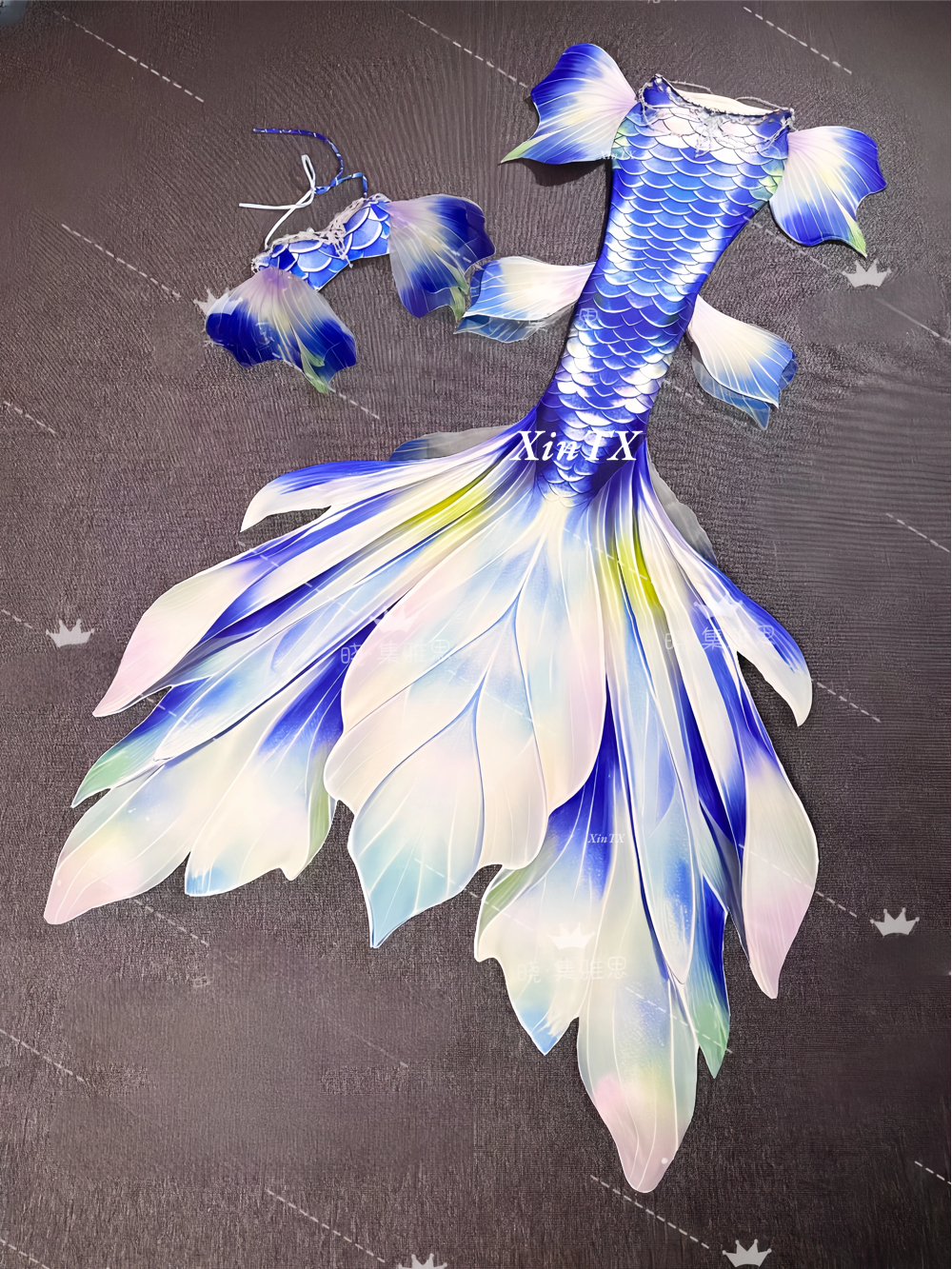 Aquarium Fish In - High-quality mermaid tail swimsuit custom sizes