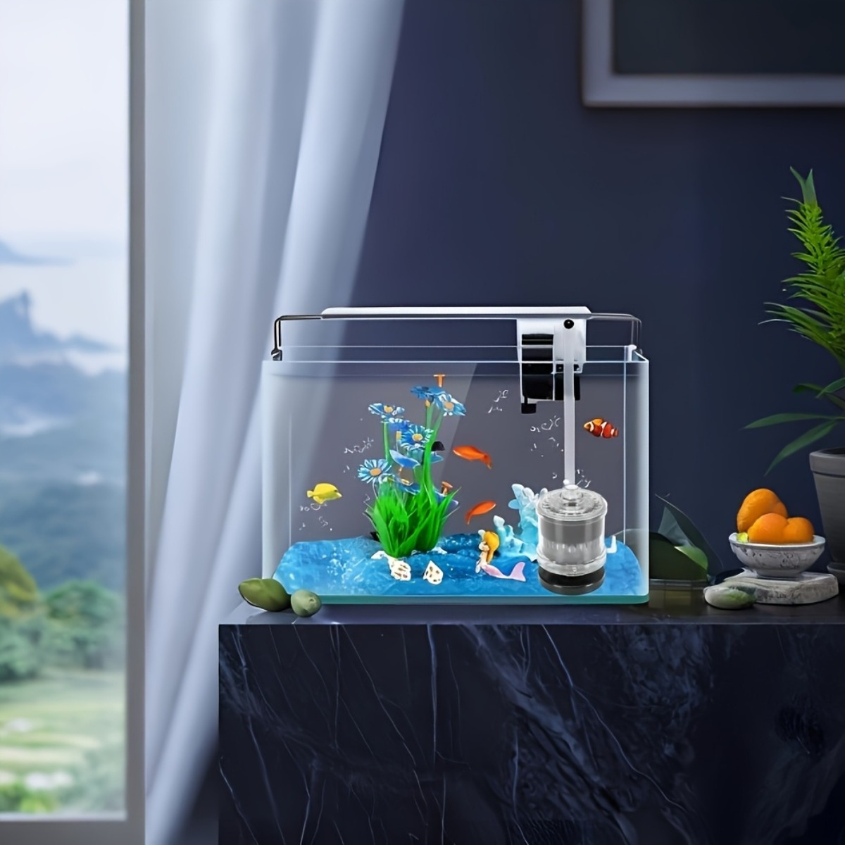 Aquarium Filter Fish Poop Stoo - đánh giá và giá Aquarium Fish Waste Collector