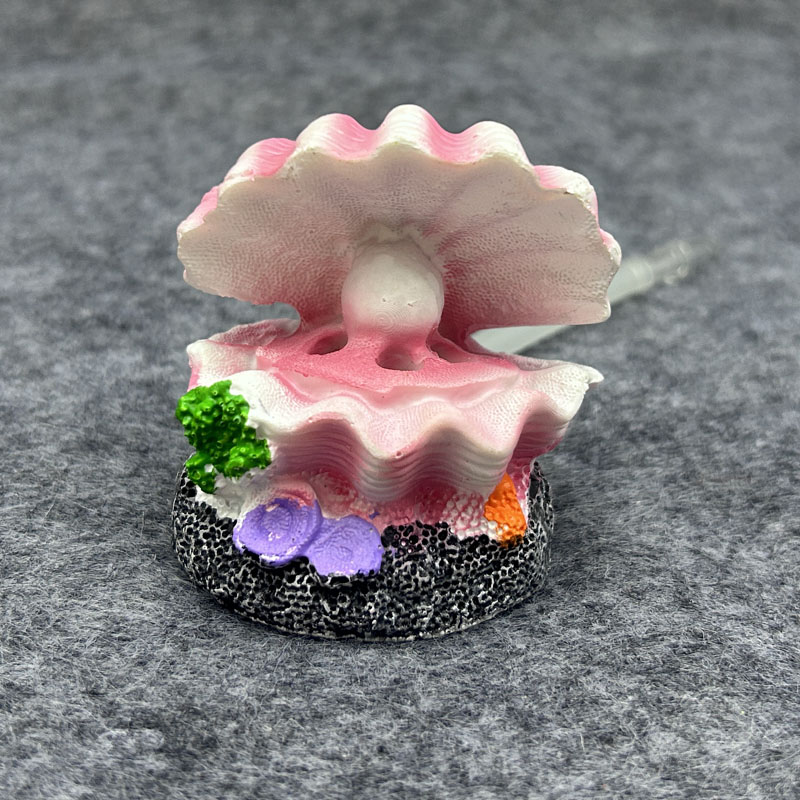 Cute Shell Shape Bubble Stone  - đánh giá và giá Aquarium Fish Tank Price