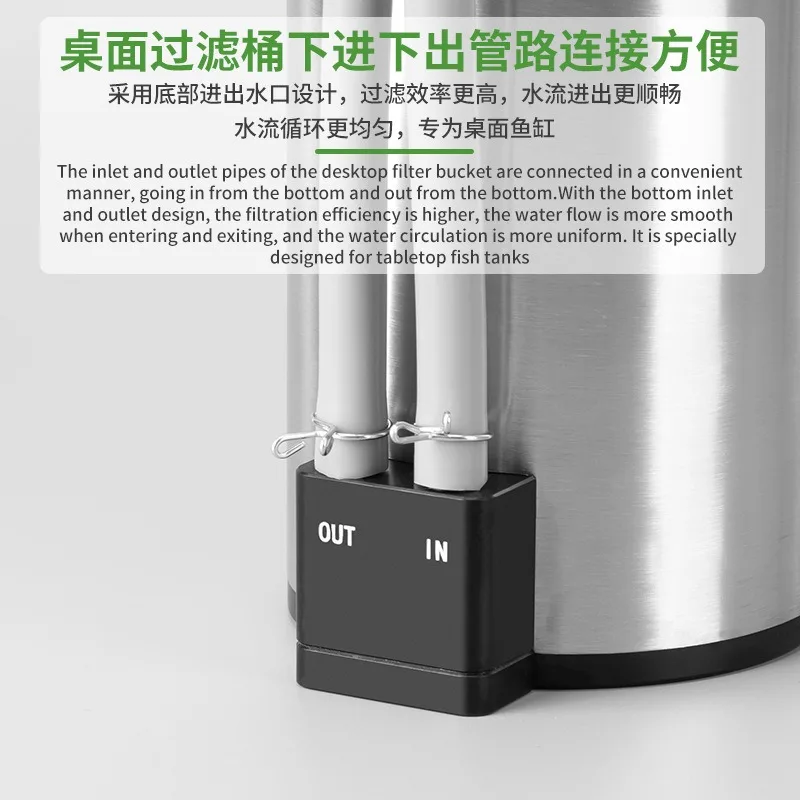 Silent Desktop Aquarium Filter - đánh giá và giá Aquarium Fish Waste Collector