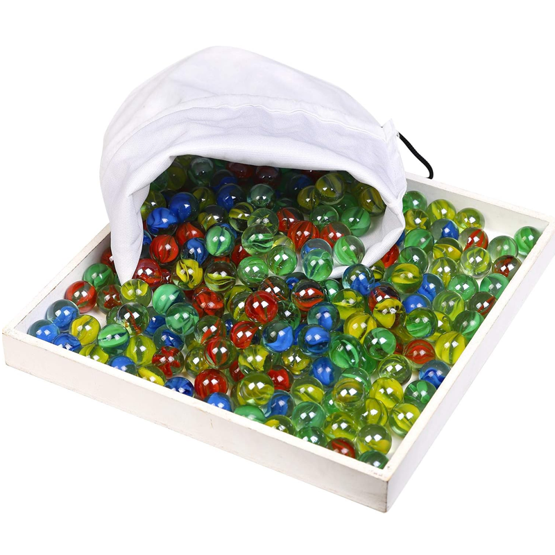50Pcs 14mm Colorful Glass Marb - đánh giá và giá Aquarium Fish Farm
