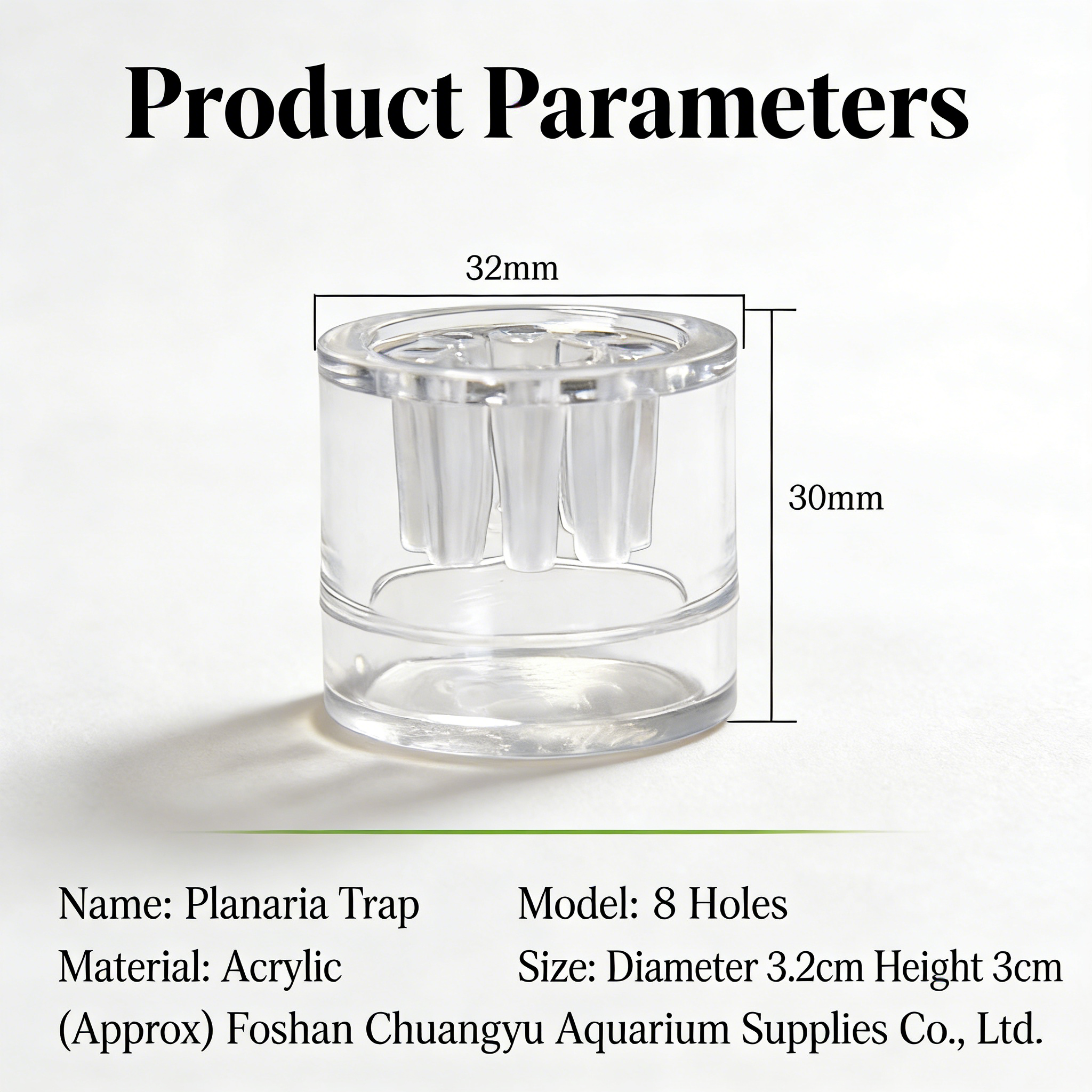 2Pcs Acrylic Planaria Trap 8-H - đánh giá và giá Aquarium Fish Escape