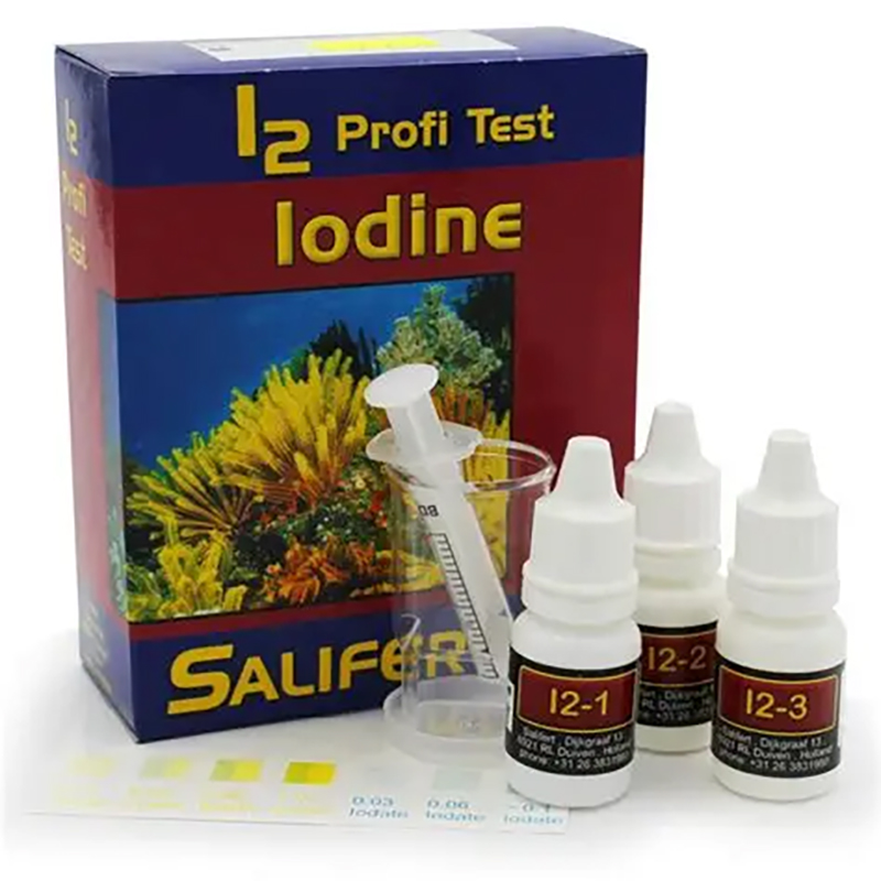 Salifert Iodine I2 Profi-Test  - đánh giá và giá Aquarium Test Kit