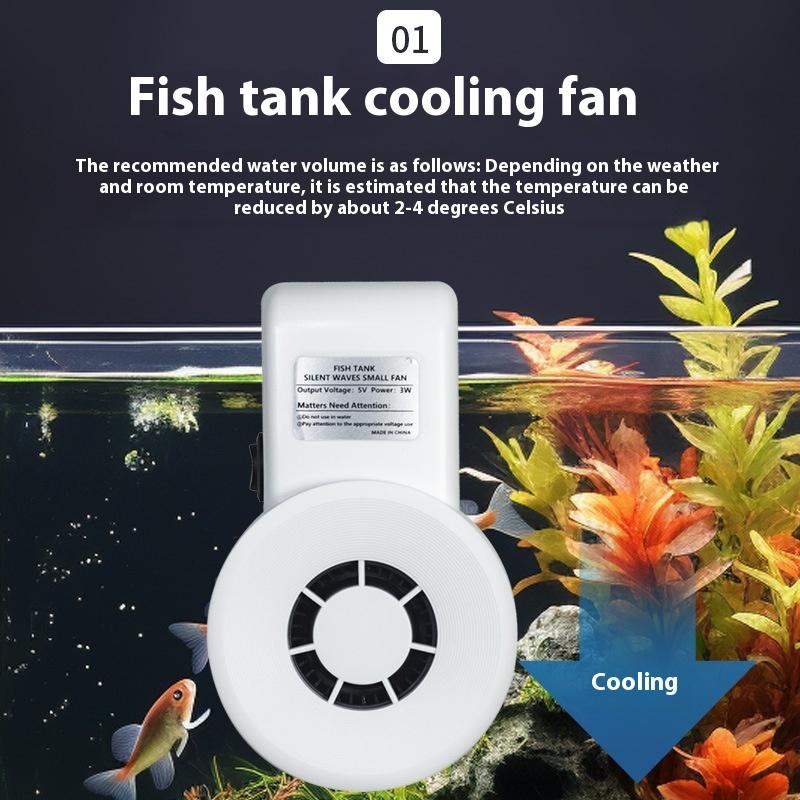 New Mini Aquarium Cooling Fans - đánh giá và giá Aquarium Fish For Beginners