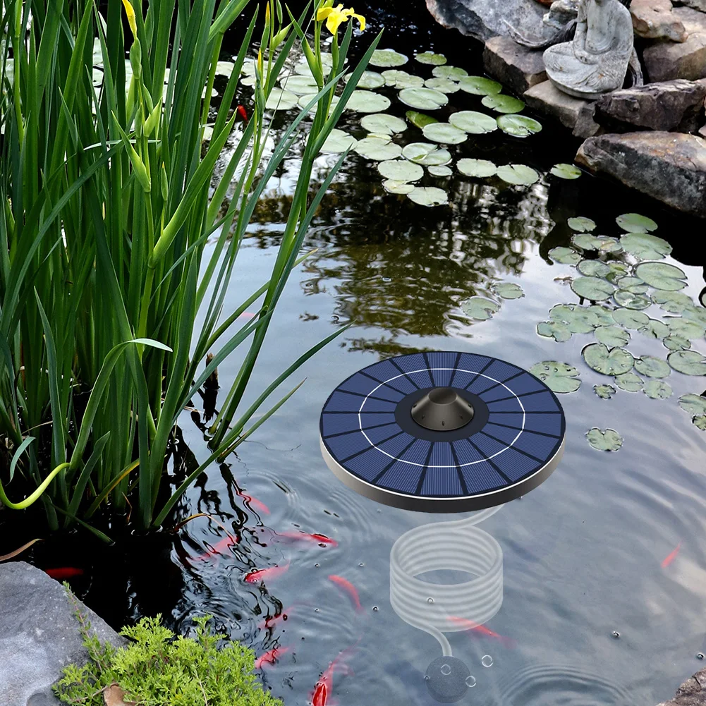 Solar Floating Pond Aerator Po - đánh giá và giá Aquarium Fish Escape