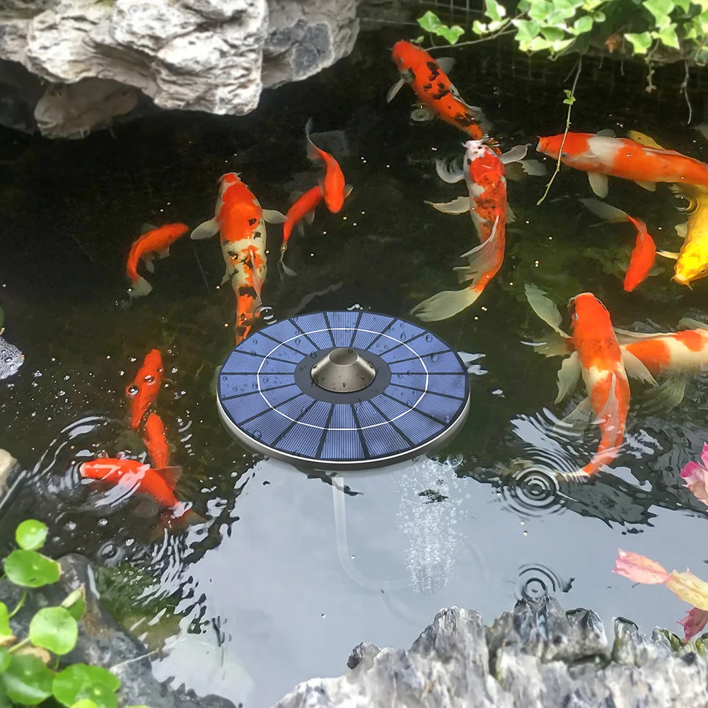 Solar Floating Pond Aerator Po - đánh giá và giá Aquarium Fish Escape