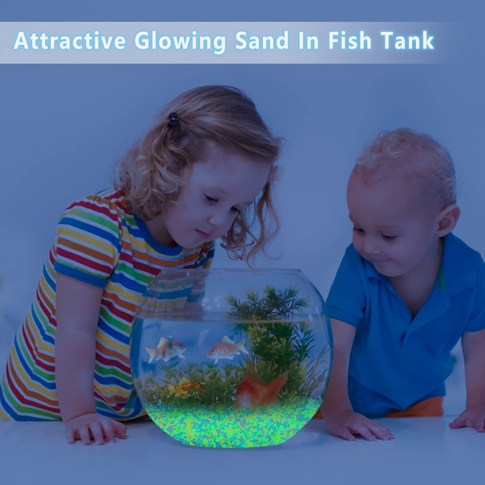 1000Pcs Luminous Sand Glow In  - đánh giá và giá Aquarium Fish Farm