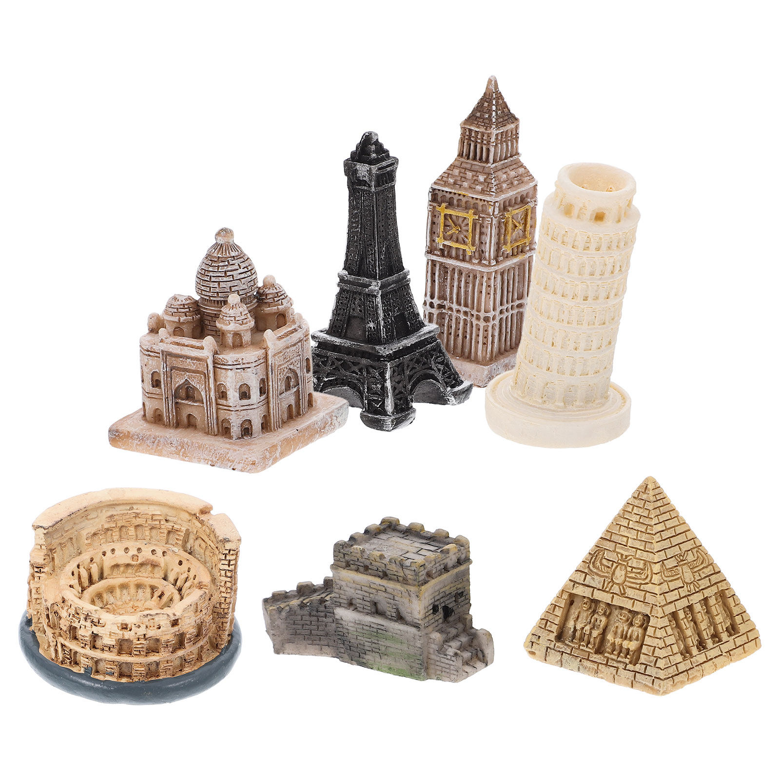 7Pcs Roman Sculpture Set Minia - đánh giá và giá Aquarium Fish In