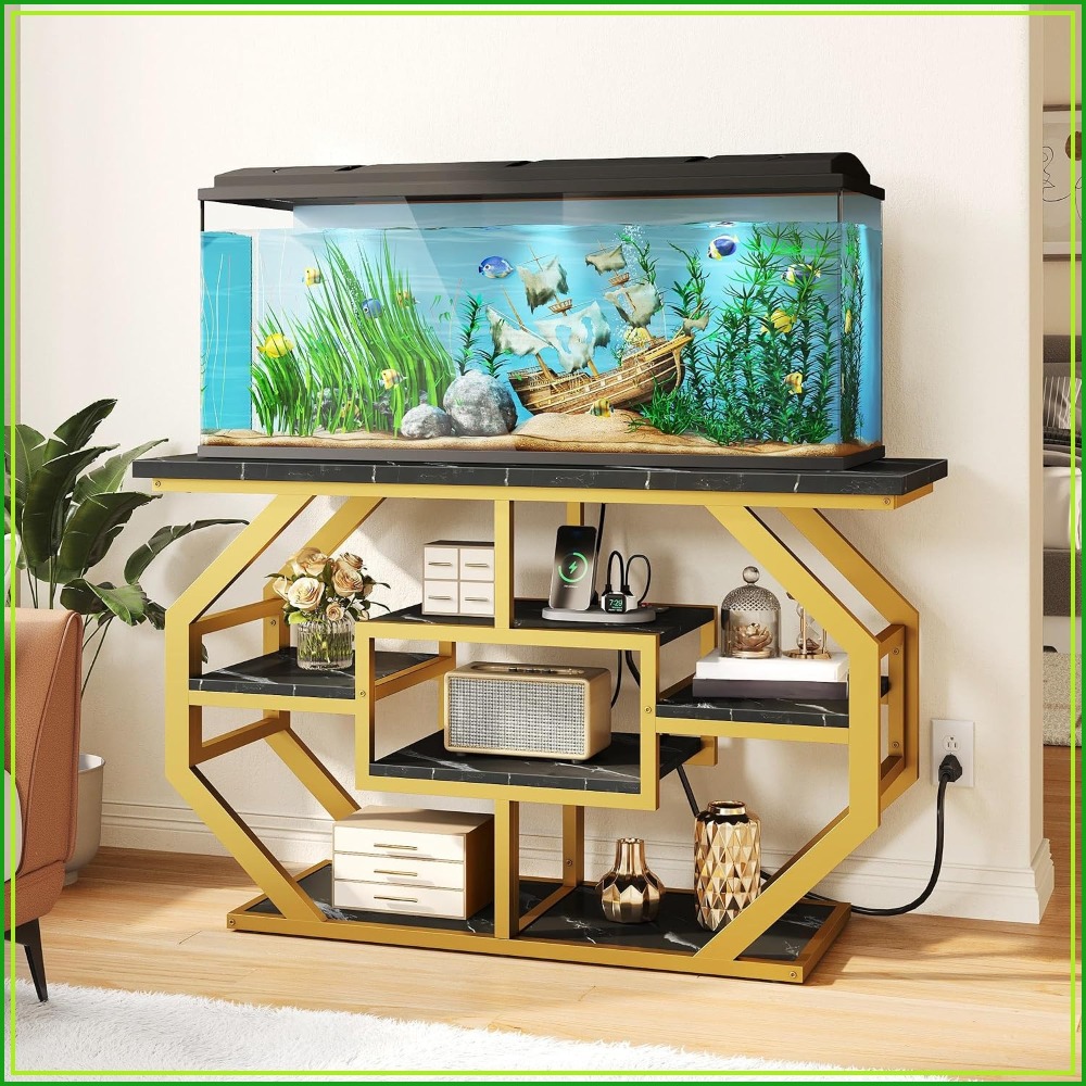 55-75 Gallon Aquarium Stand wi - đánh giá và giá Aquarium Fish Black