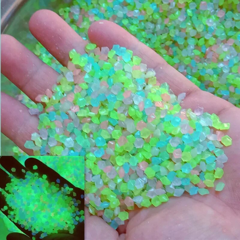 1000pcs 3-5mm Luminous Sand Gl - đánh giá và giá Aquarium Fish Farm