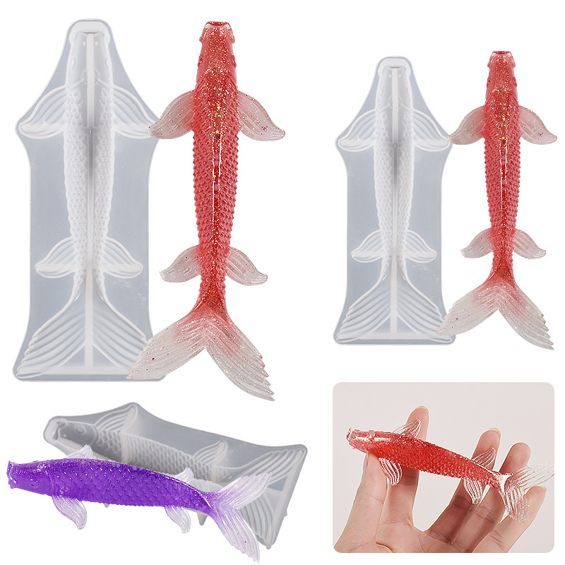 3D Koi Fish Shaped Epoxy Resin - đánh giá và giá Aquarium Fish Farm
