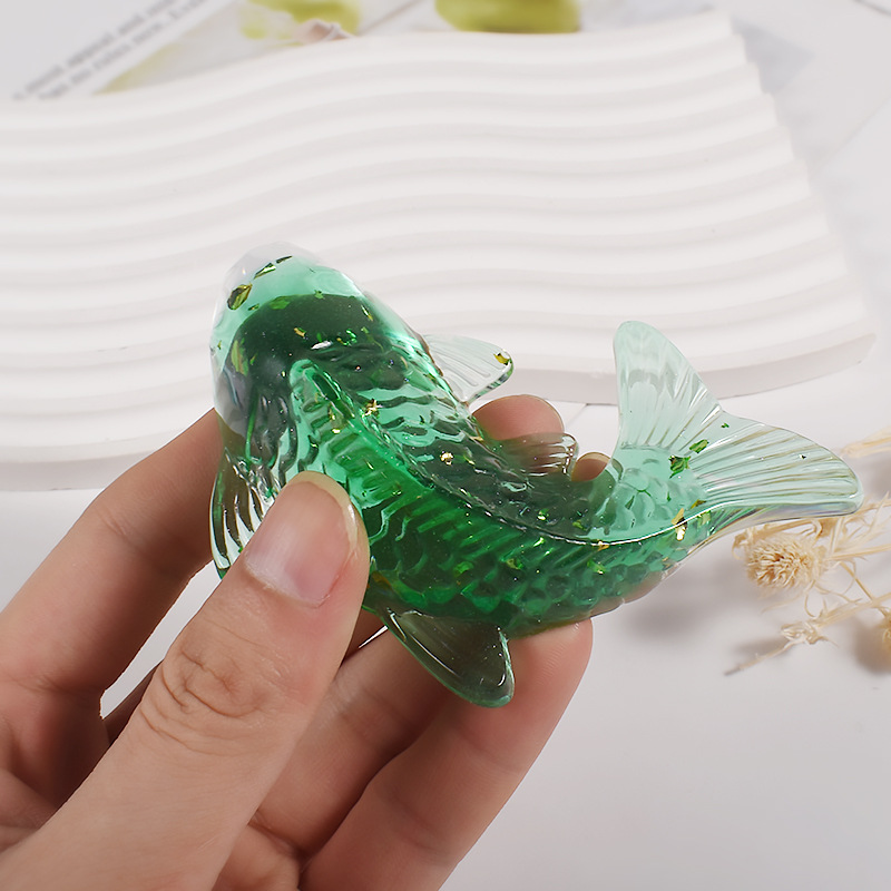 3D Koi Fish Shaped Epoxy Resin - đánh giá và giá Aquarium Fish Farm