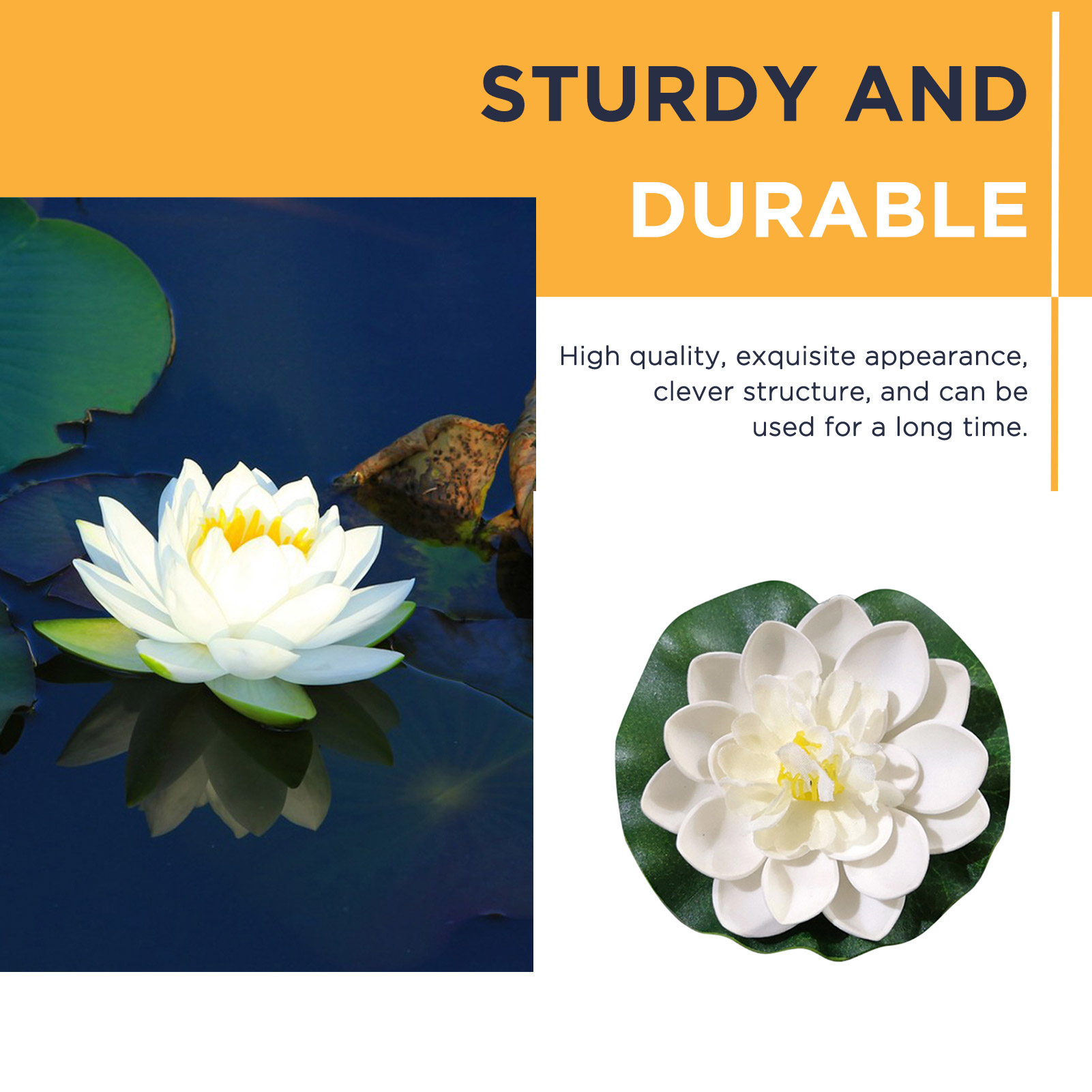 5pcs/set 10cm Artificial Lotus - đánh giá và giá Aquarium Fish Escape