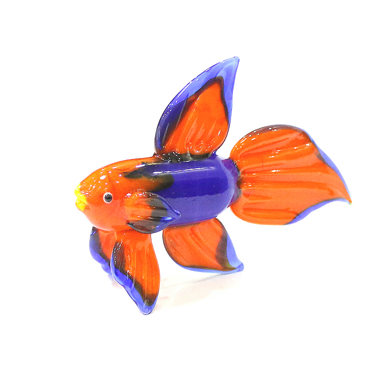 Orange Murano Glass Tropical F - đánh giá và giá Aquarium Fish For Beginners