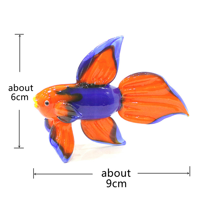 Orange Murano Glass Tropical F - đánh giá và giá Aquarium Fish For Beginners