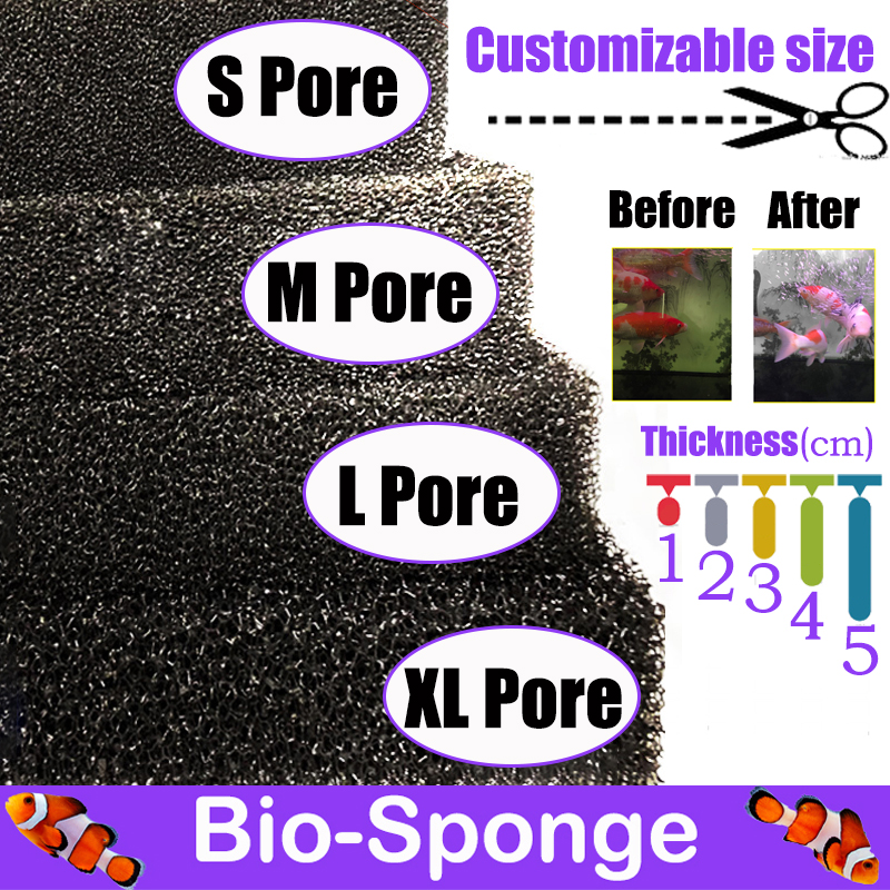 Aquarium Biochemical Cotton Fi - đánh giá và giá Aquarium Fish Black