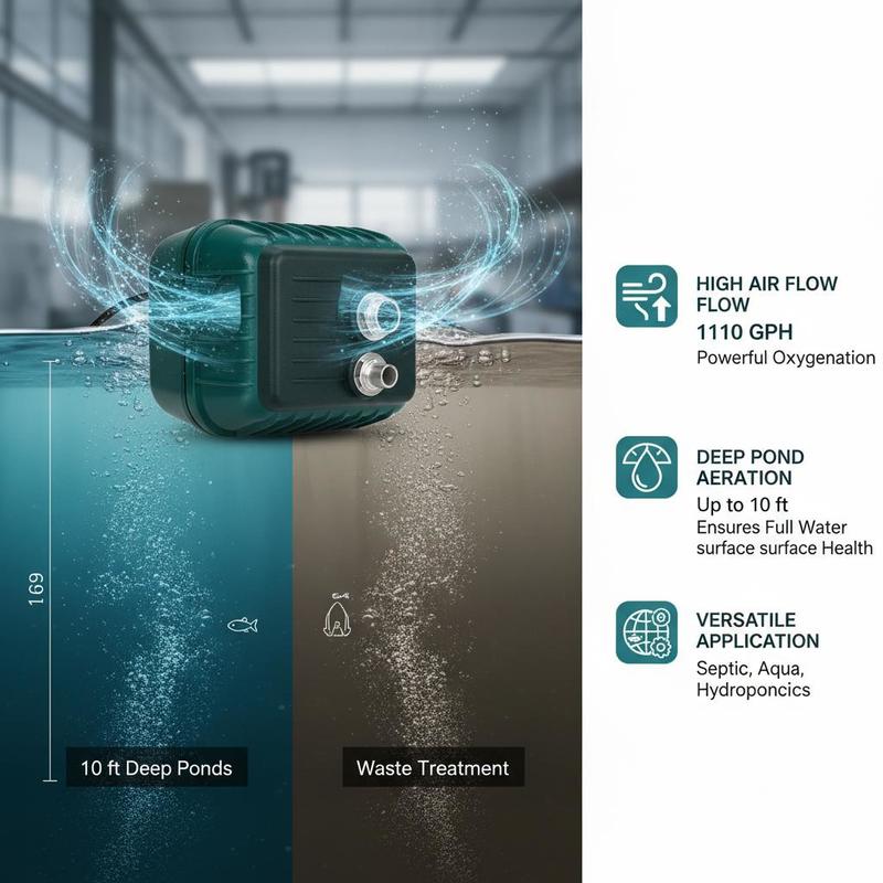 Linear Aerator 1110 GPH For Se - đánh giá và giá Aquarium Fish Farm