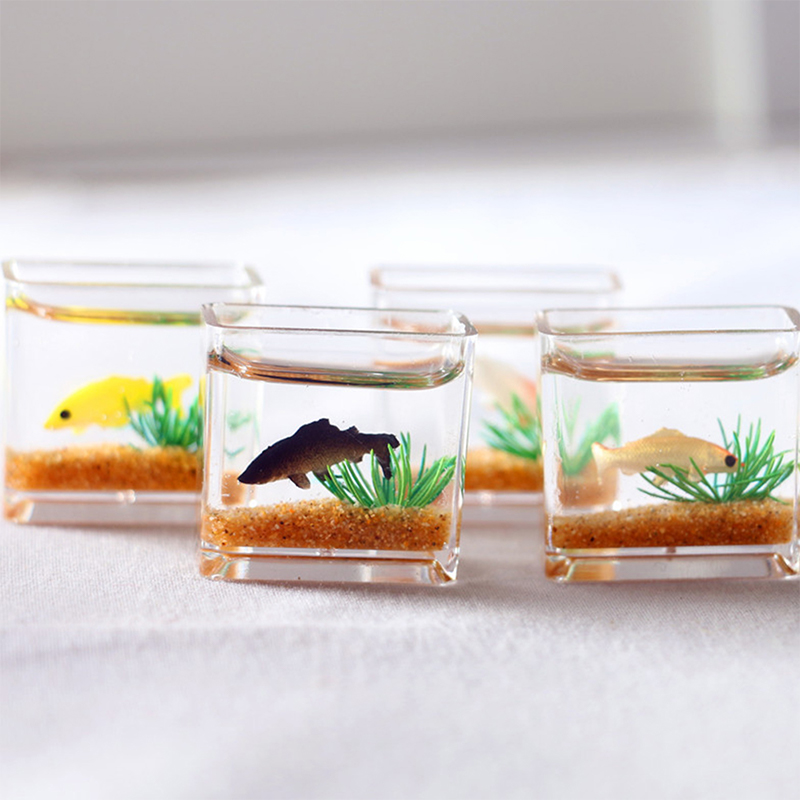 1Pc Mini Fish Tank Random Colo - đánh giá và giá Aquarium Fish Farm