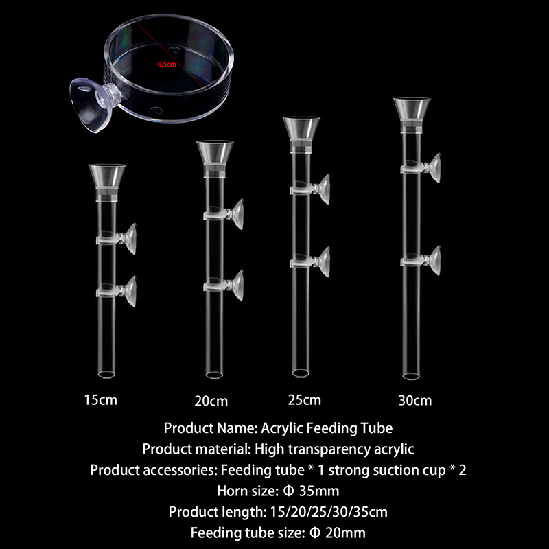 ⭐ Acrylic Aquarium Feeder Tube - đánh giá và giá Aquarium Fish Youtube