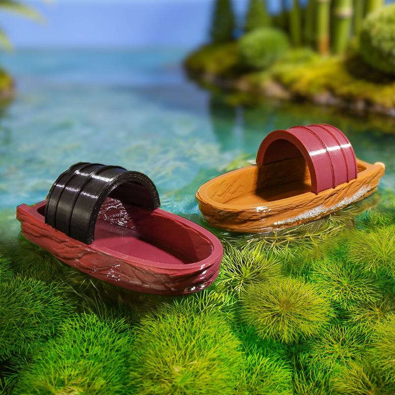 【D】Mini Fisherman Boat Model S - đánh giá và giá Aquarium Fish Escape