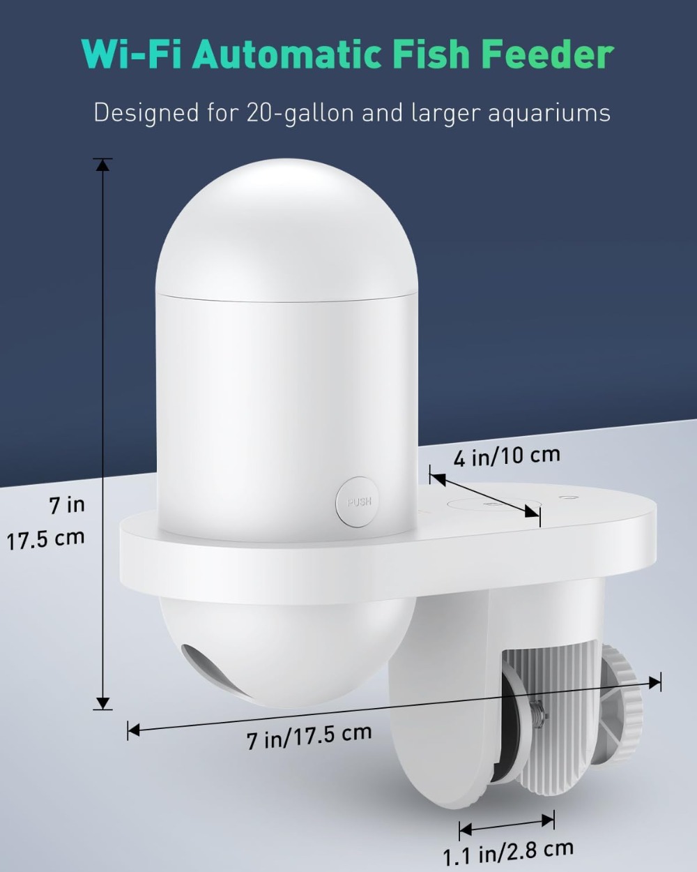 WiFi Automatic Fish Feeder for - đánh giá và giá Aquarium Fish Video