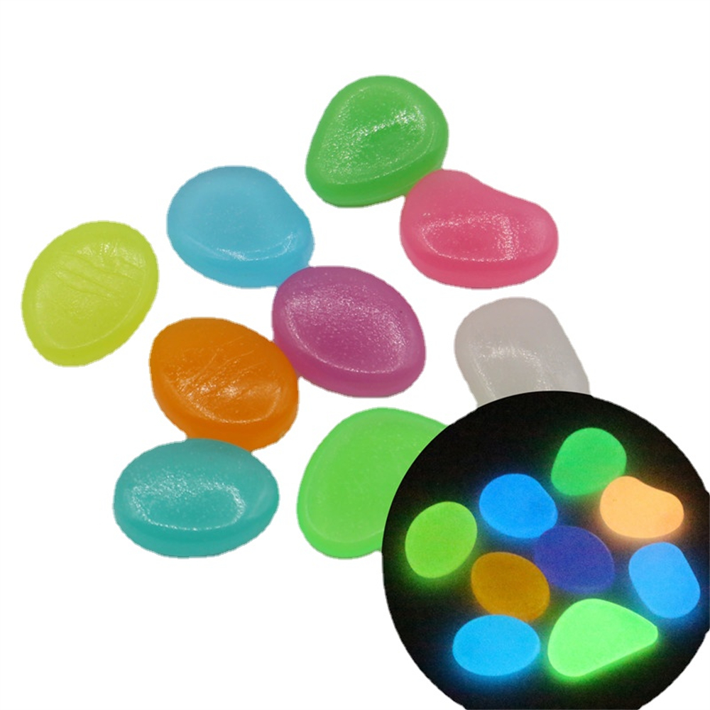 50pcs Luminous Stone Fluoresce - đánh giá và giá Aquarium Fish Farm