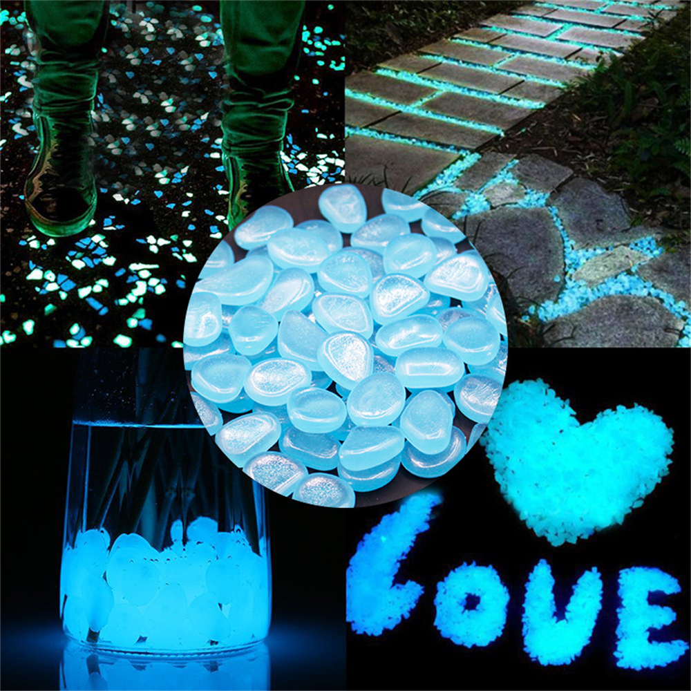 50pcs Luminous Stone Fluoresce - đánh giá và giá Aquarium Fish Farm