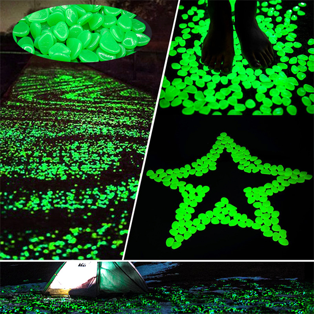 50pcs Luminous Stone Fluoresce - đánh giá và giá Aquarium Fish Farm