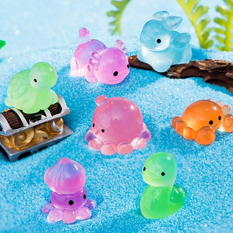 Mini Luminous Marine Animals F - đánh giá và giá Aquarium Fish Dolphin
