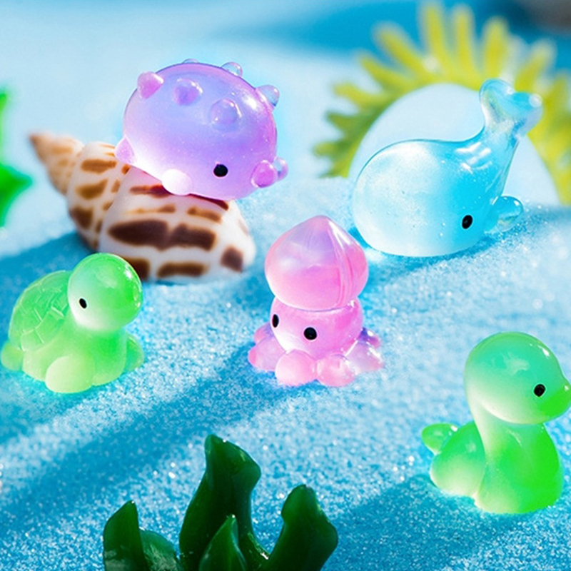 Mini Luminous Marine Animals F - đánh giá và giá Aquarium Fish Dolphin