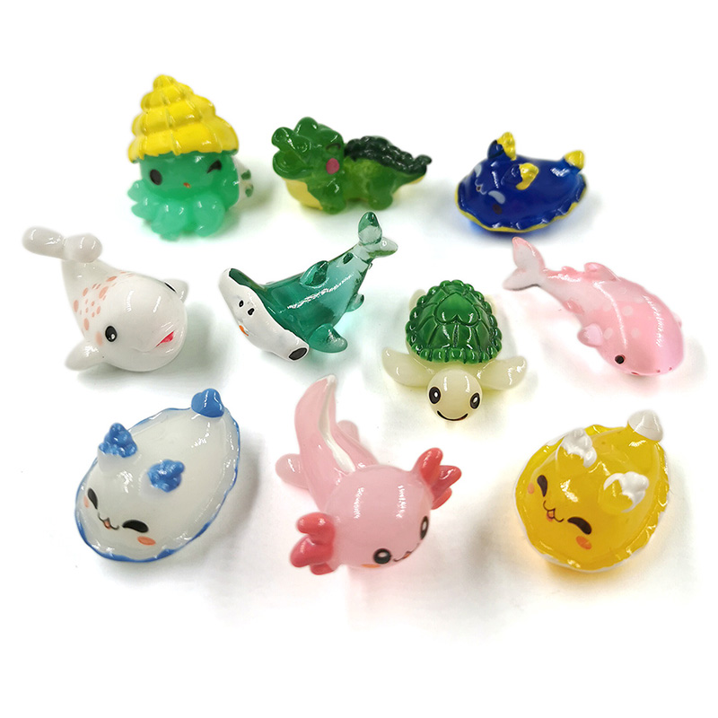 10Pcs Shark Whale Turtle Dolph - đánh giá và giá Aquarium Fish Dolphin