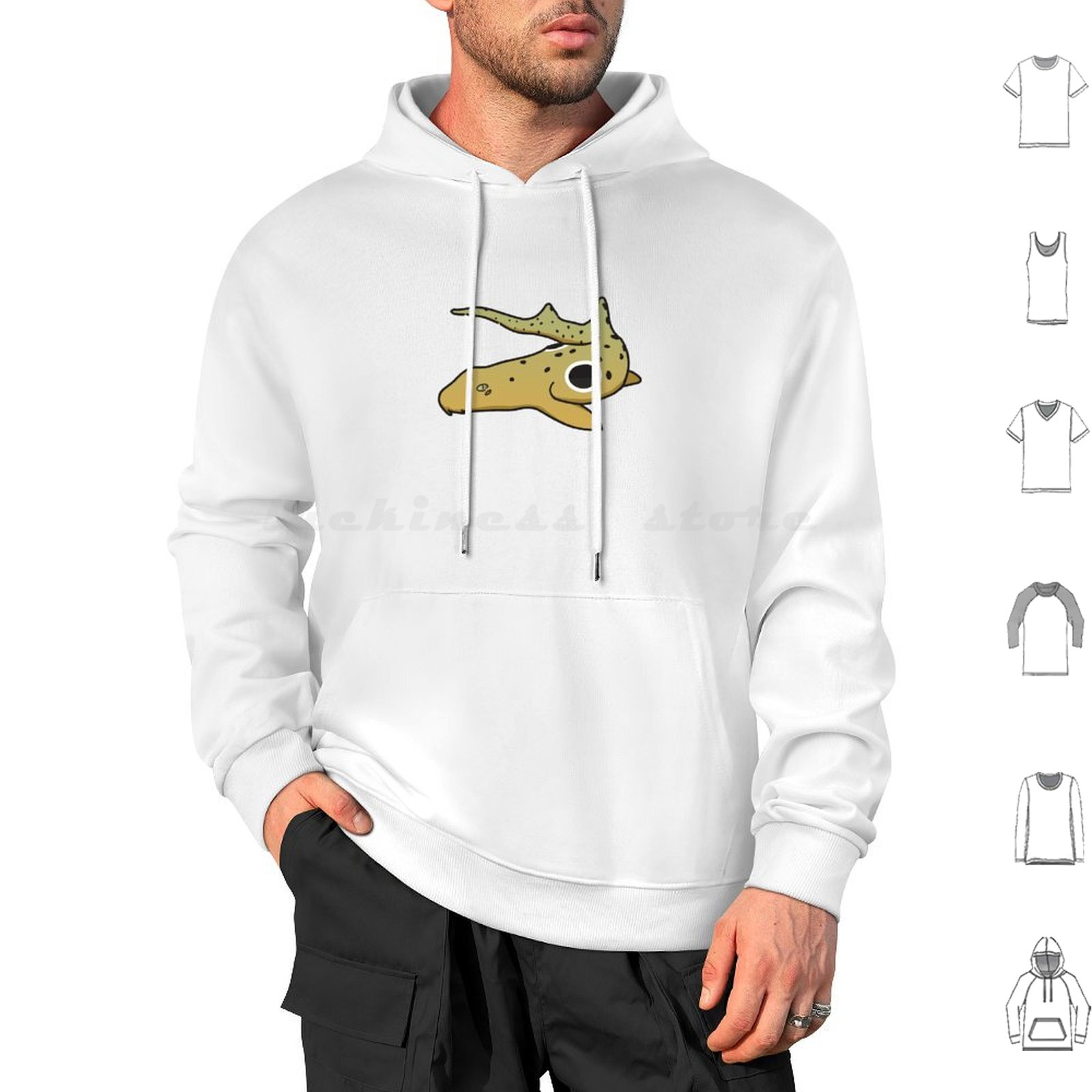 Epaulette Shark Drawing Hoodie - đánh giá và giá Draw Fish Aquarium