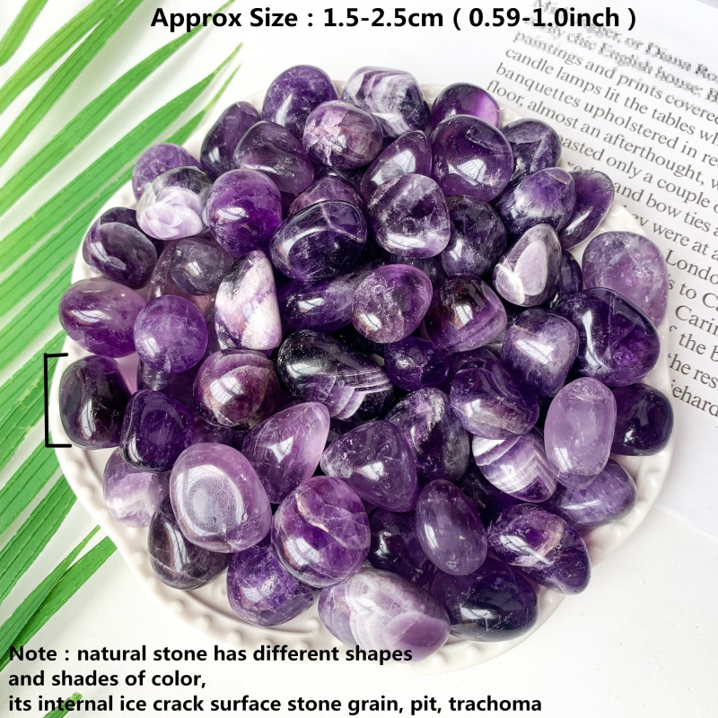 Natural Amethyst Raw Stone Pol - đánh giá và giá Aquarium Fish Farm