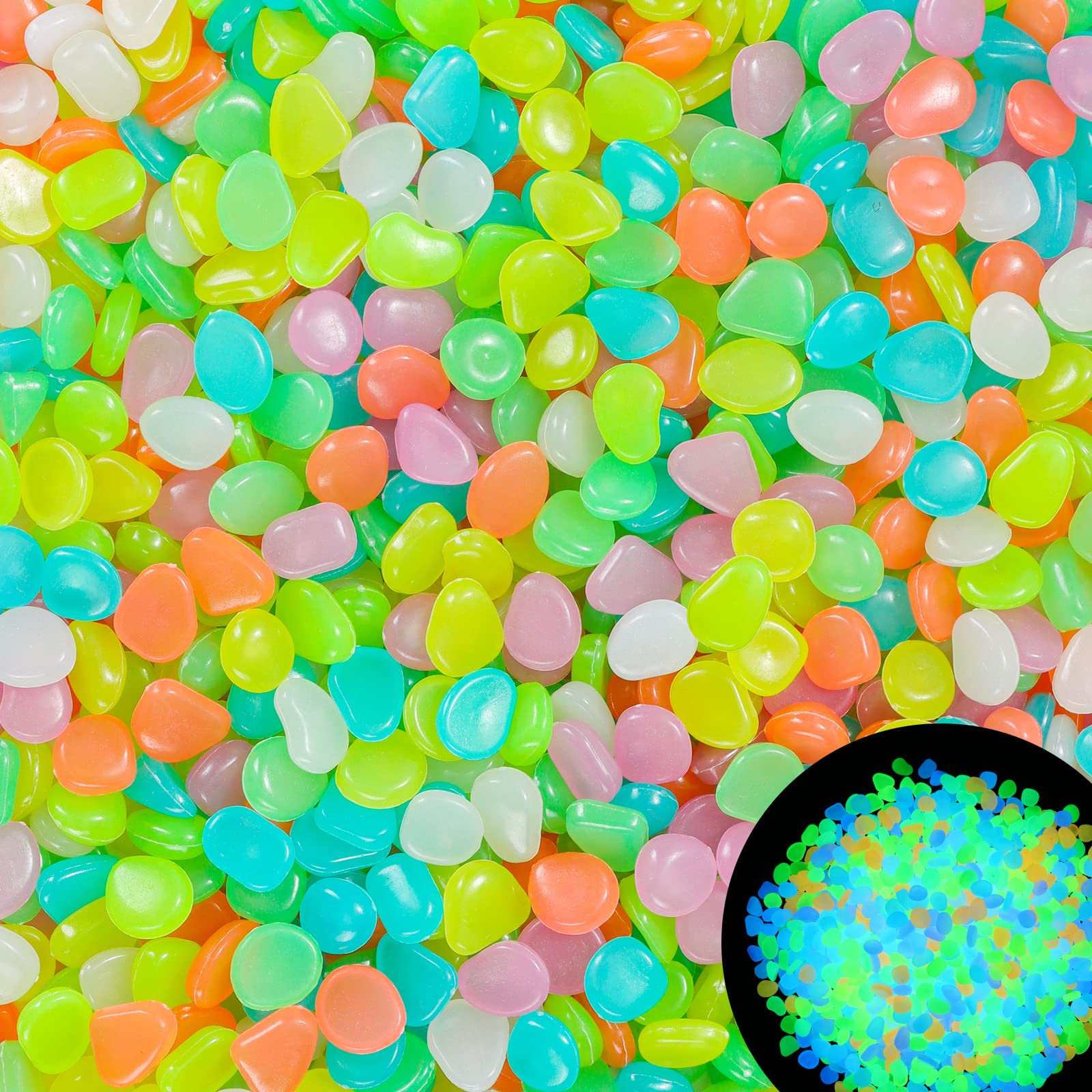 100Pcs Glow in the Dark Garden - đánh giá và giá Aquarium Fish Farm