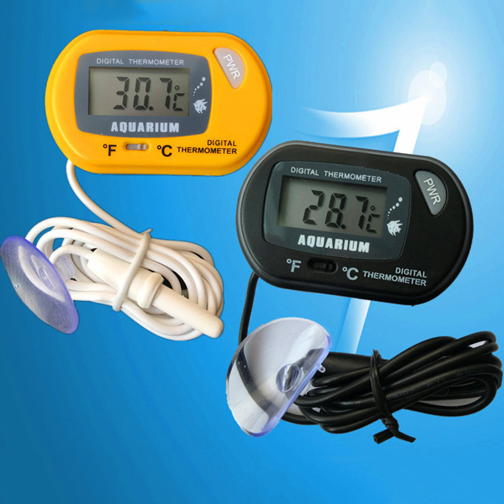 Aquarium Thermometer Suction C - đánh giá và giá Aquarium Fish Black