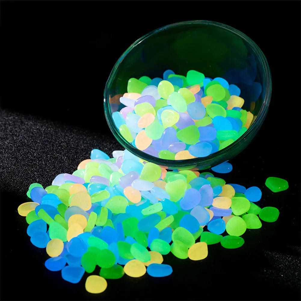 100Pcs Pebbles Glow In The Dar - đánh giá và giá Aquarium Fish Farm