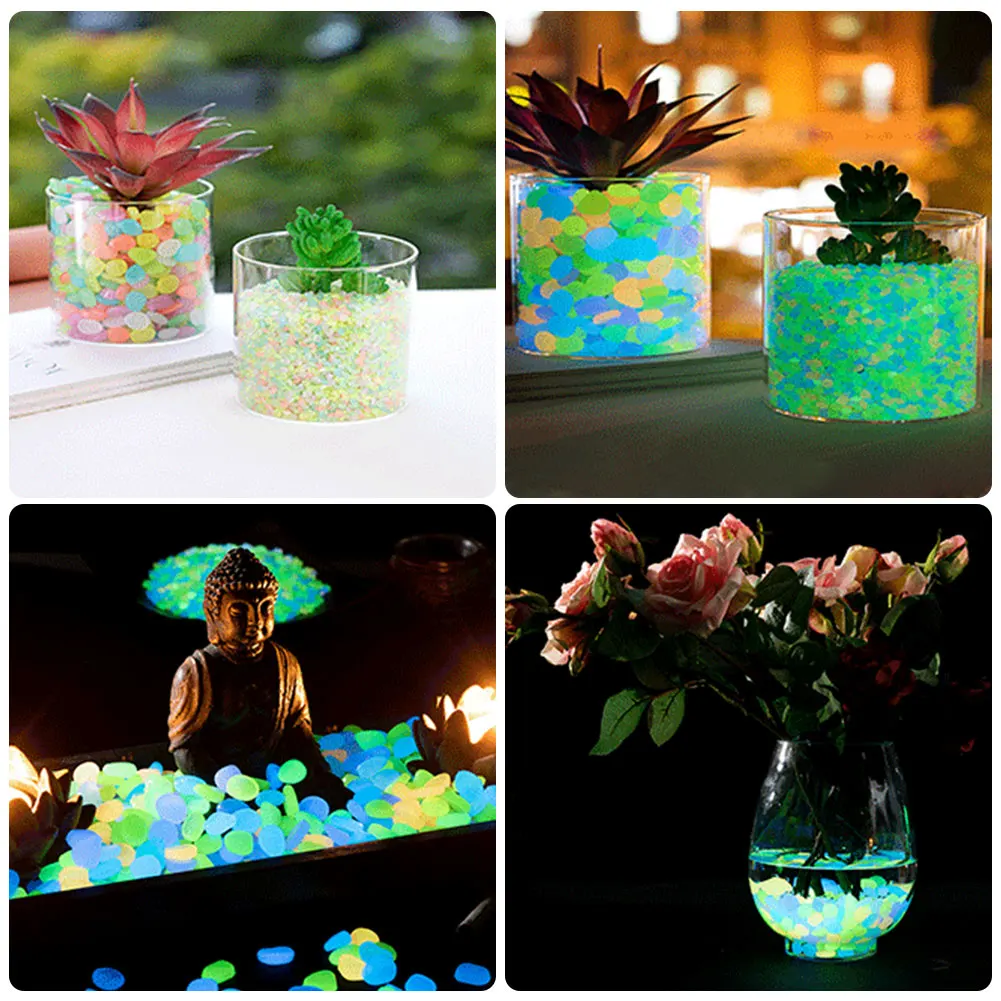 100Pcs Pebbles Glow In The Dar - đánh giá và giá Aquarium Fish Farm