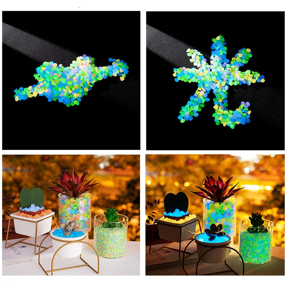 100Pcs Pebbles Glow In The Dar - đánh giá và giá Aquarium Fish Farm