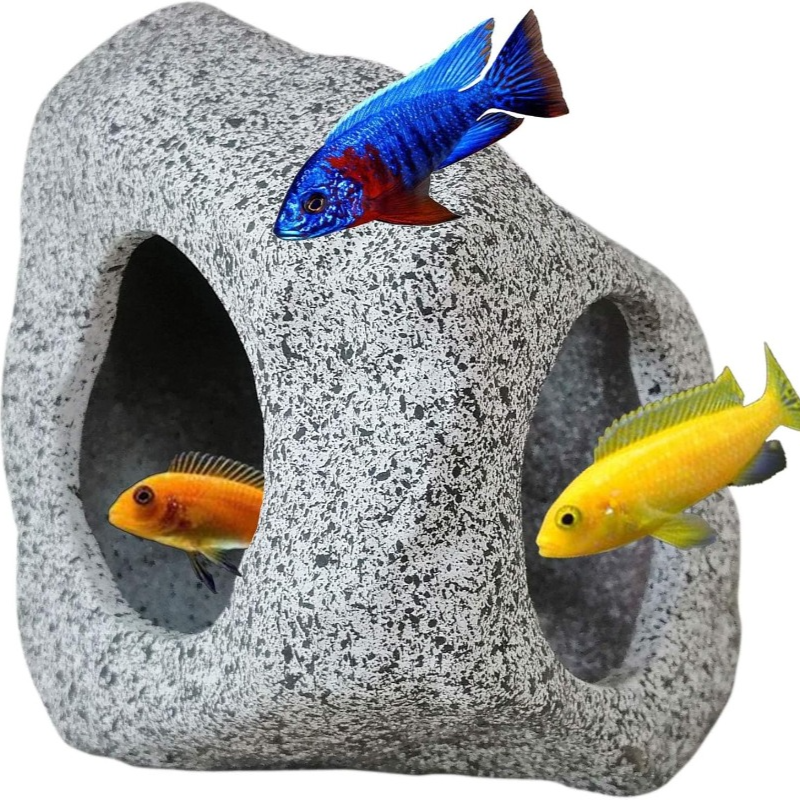 Fish Tank Cave Stone Landscapi - đánh giá và giá Aquarium Fish Tank Price