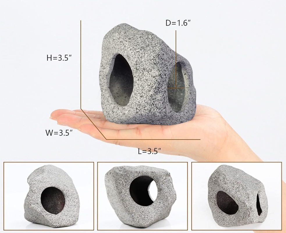 Fish Tank Cave Stone Landscapi - đánh giá và giá Aquarium Fish Tank Price