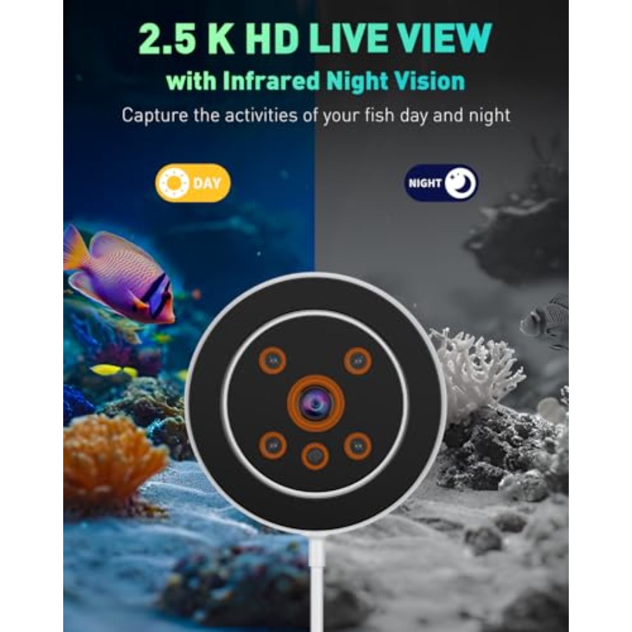 Aquarium WiFi Automatic Fish F - đánh giá và giá Aquarium Fish Video