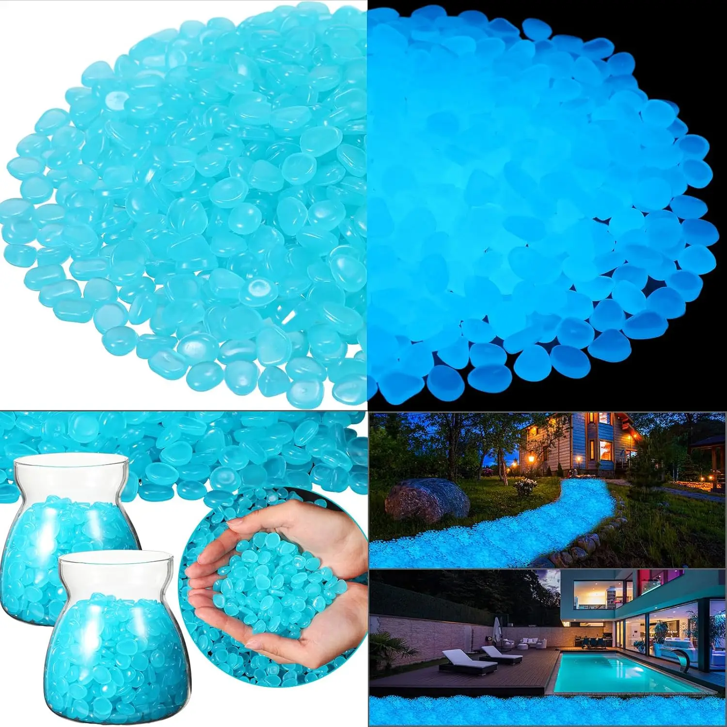 500Pcs Glow in The Dark Garden - đánh giá và giá Aquarium Fish Farm